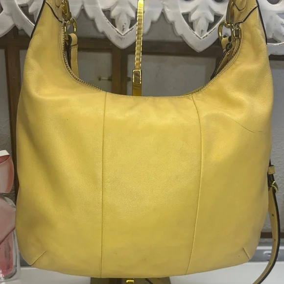 Coach Yellow Hobo Bag1 - Picture 7 of 16